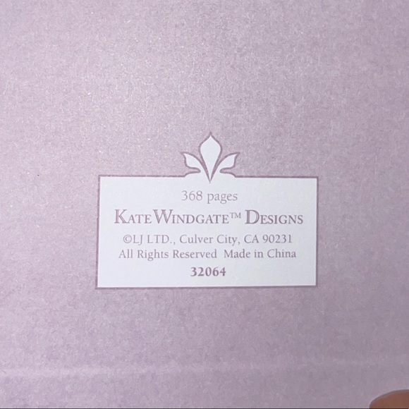 KATE WINDGATE DESIGNS Focus on Mindfulness A Guided Journal with 368 Pages NWT - Picture 8 of 8